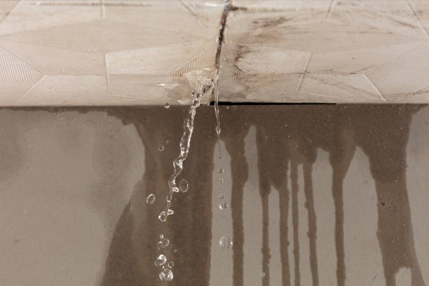 Professional Structural Drying technician working in Buckfield, ME